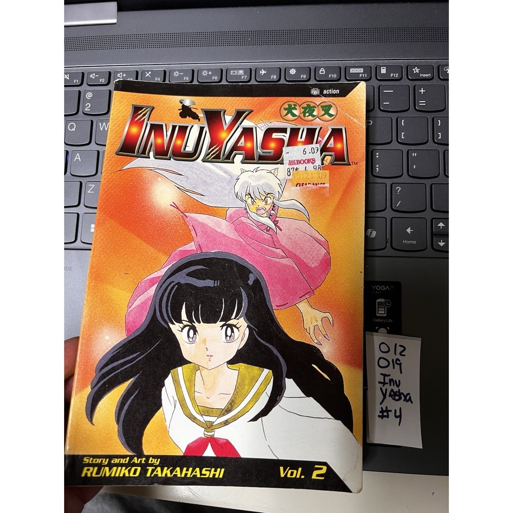 InuYasha Vol 2 Manga Graphic Novel Rumiko Takahashi Viz Media English T+